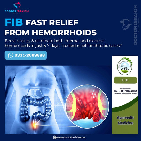 Fib - eliminate both internal and external hemorrhoids