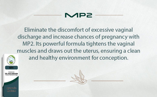 MP2- Ending the flow of leucorrhoea and intubating the prolapsed uterus to establish pregnancy, the wart falls and constricts the uterus. جریان احتلام لیکوریا کےخاتمہ اور حمل قاۂم کرنے کےلیے باہر نکلے یوٹرس کو اندر کرنا مسہ گرانا اور فرج کو تنگ کرتی ہے۔